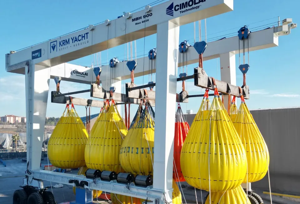 KRM Yacht completes Turkey's largest travel lift