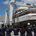 NEW PICTURES SHOWCASE THE 44M PROTEKSAN COSTA MAGNA REFIT AT KRM
