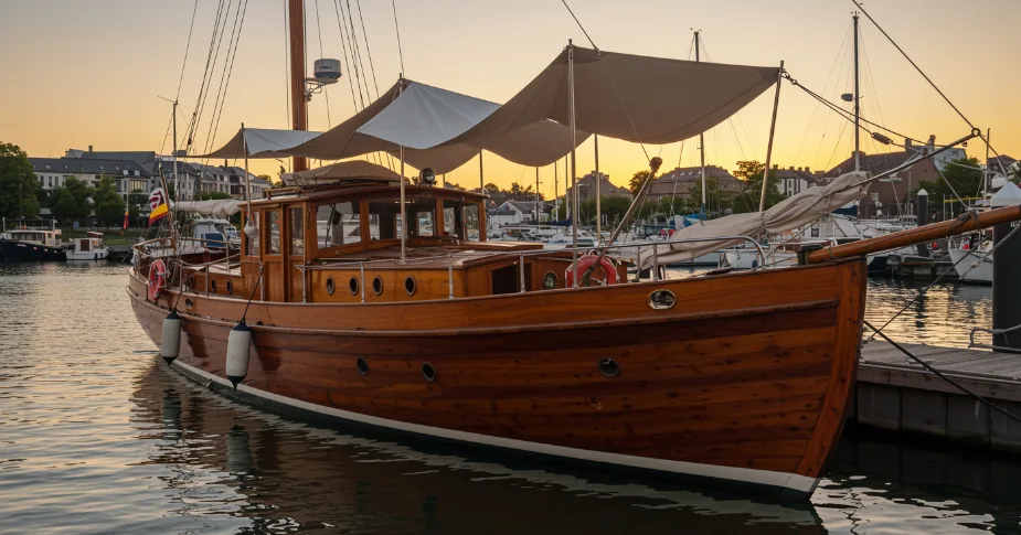 Classic Vintage Yacht