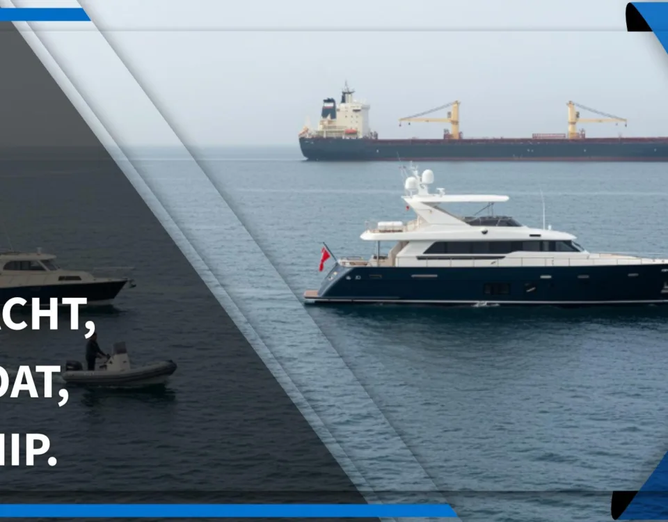 YACHT VS BOAT VS SHIP EXPLAINED