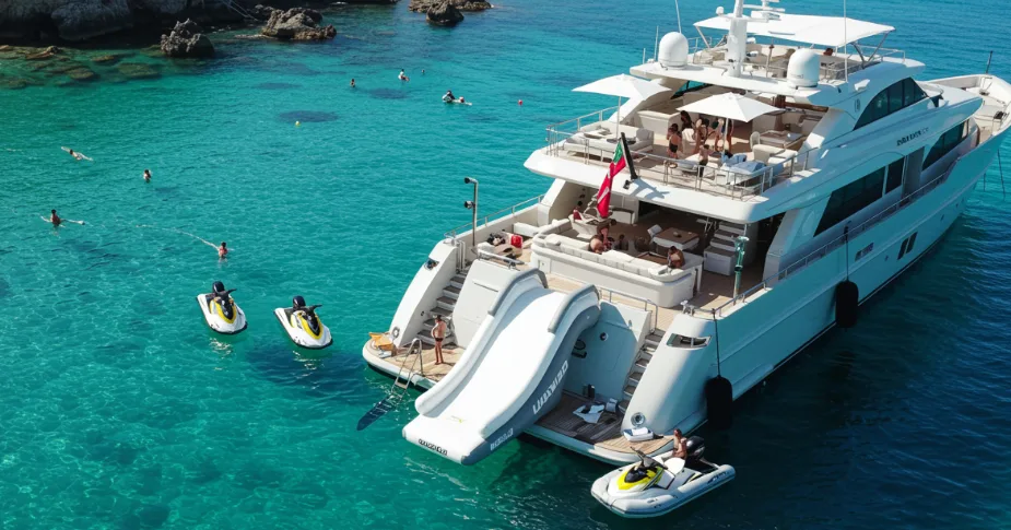 luxury charter yacht