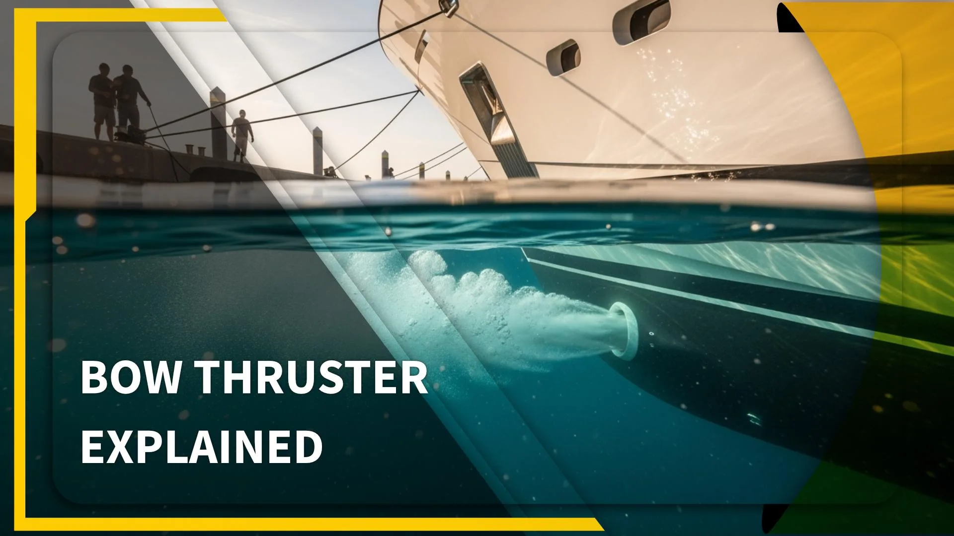 Yacht Bow Thruster Types Control And Redelivery Proof Yacht Bow Thruster Types Control And Redelivery Proof