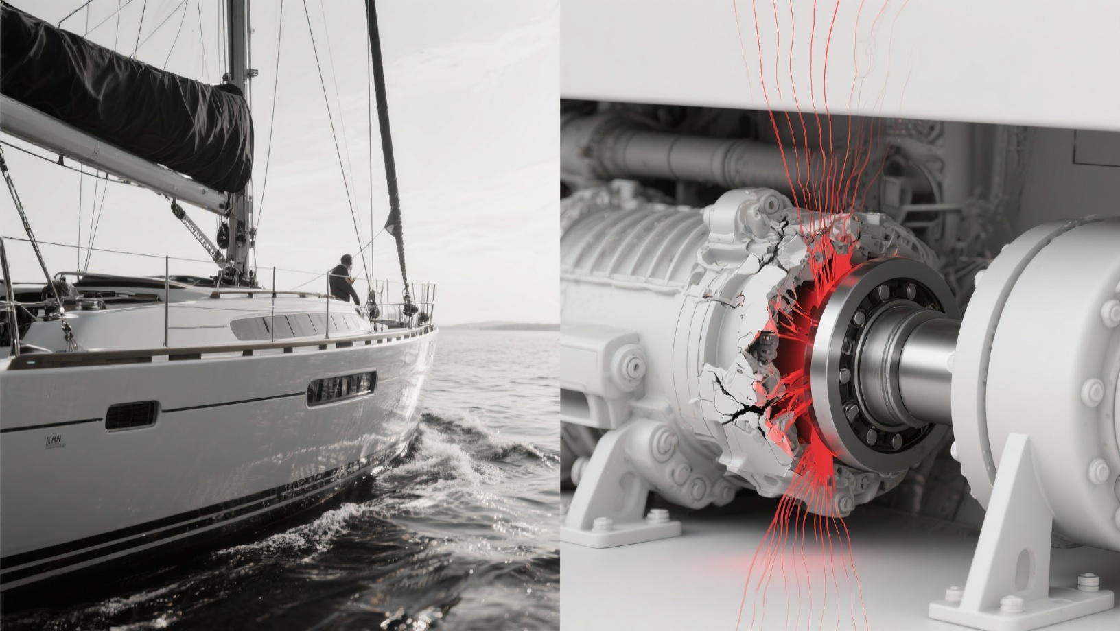 wrong shaft alignment