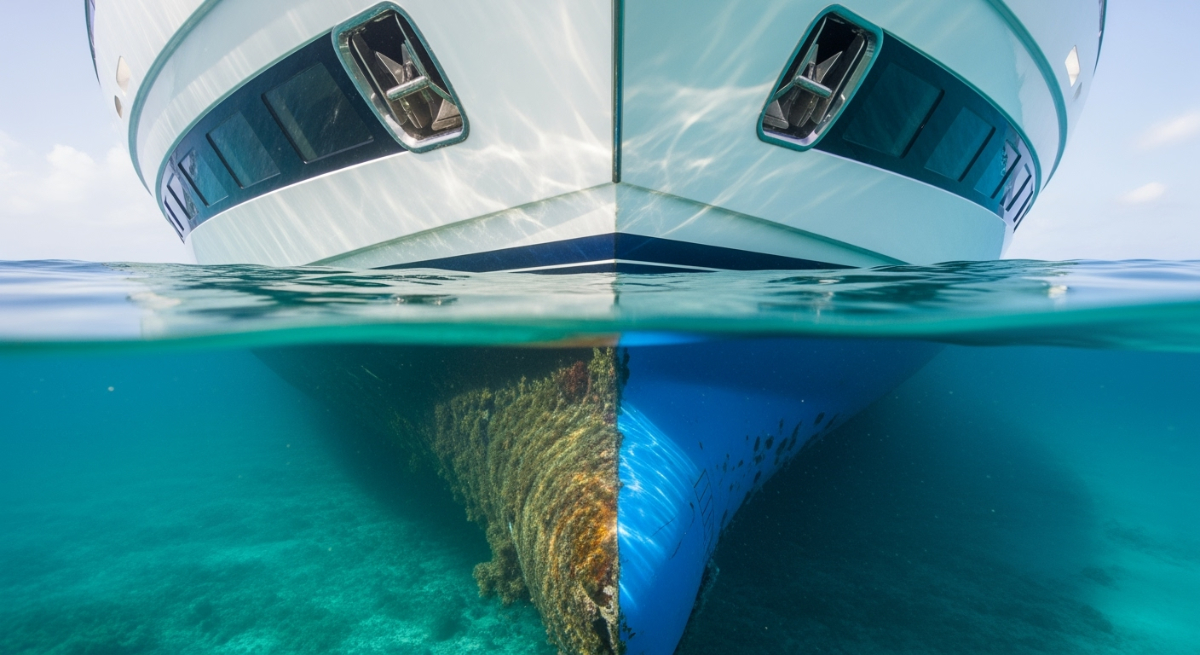 antifouling before after