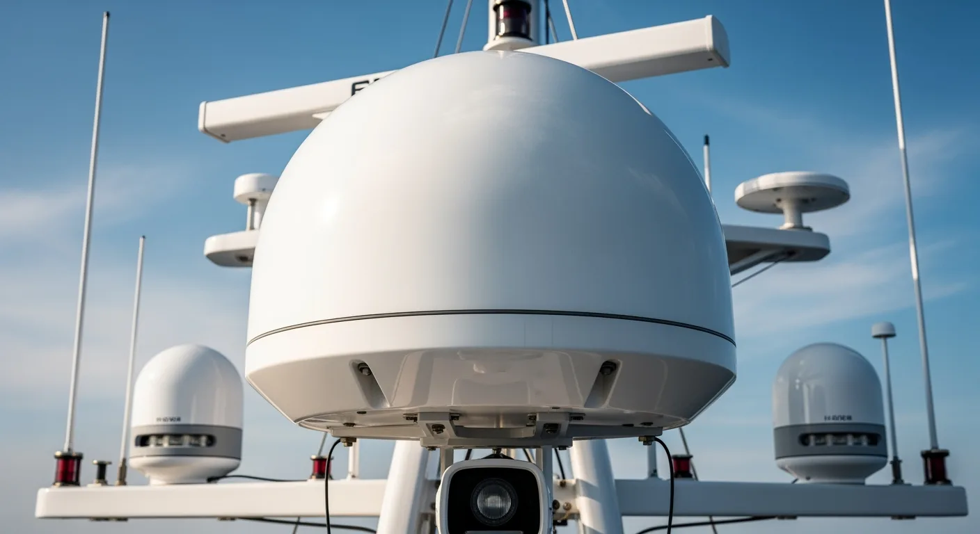 marine VSAT dome antenna