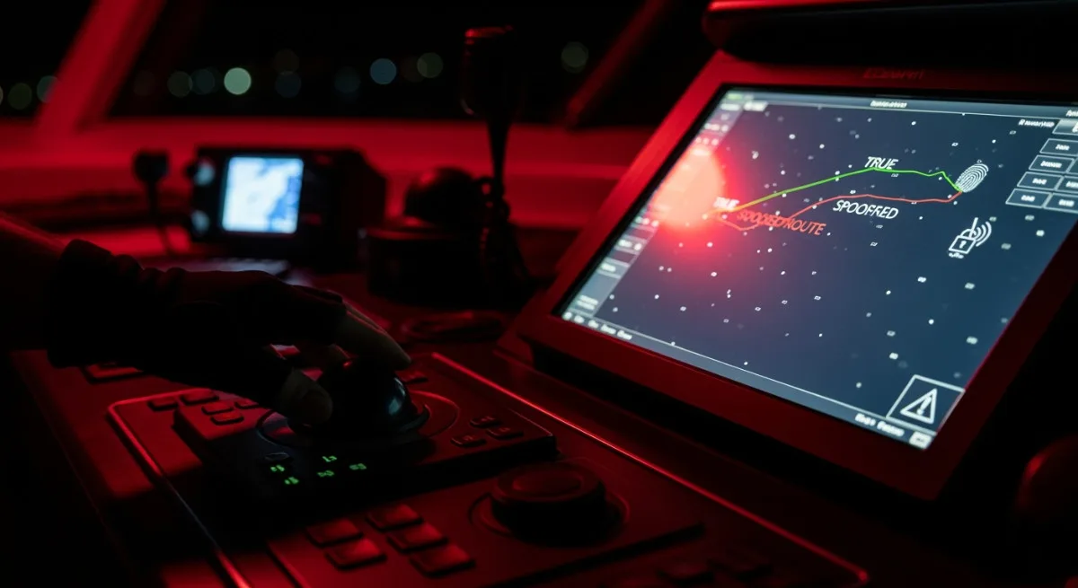 GPS Spoofing Alarm on ECDIS