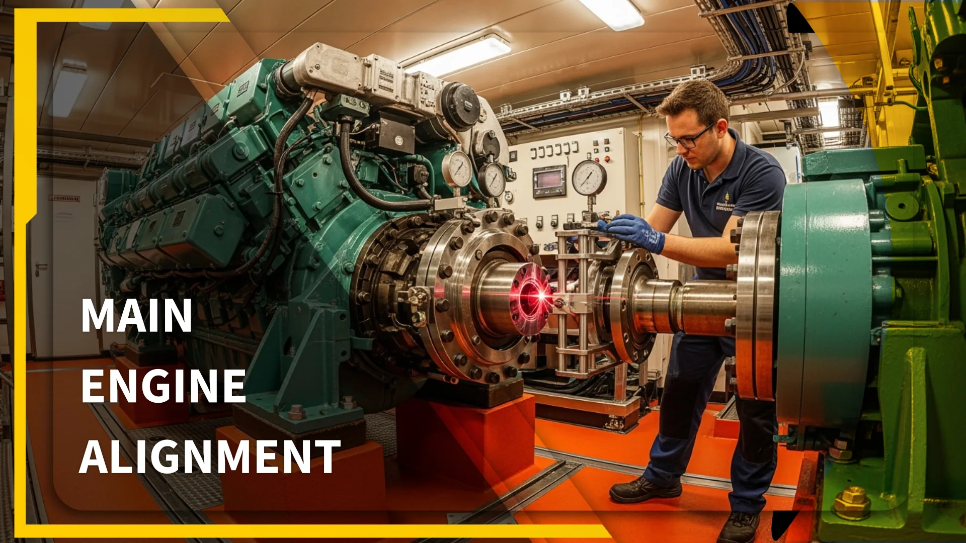 MAIN ENGINE ALIGNMENT