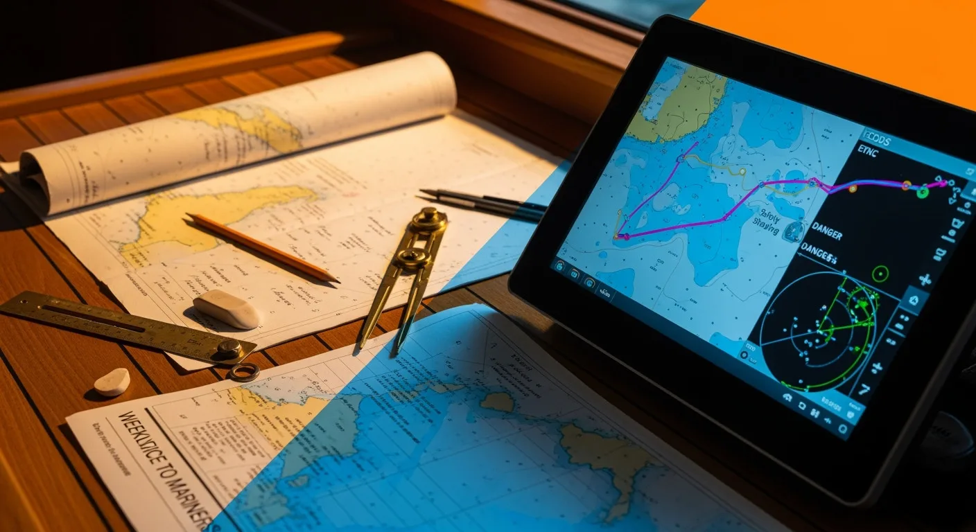 The Leap from Paper Maps to Electronics ECDIS